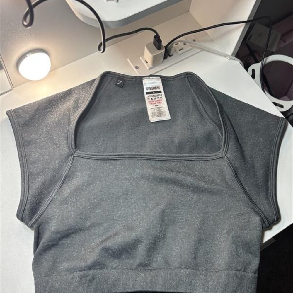 GYMSHARK Adapt Fleck Seamless Crop Top